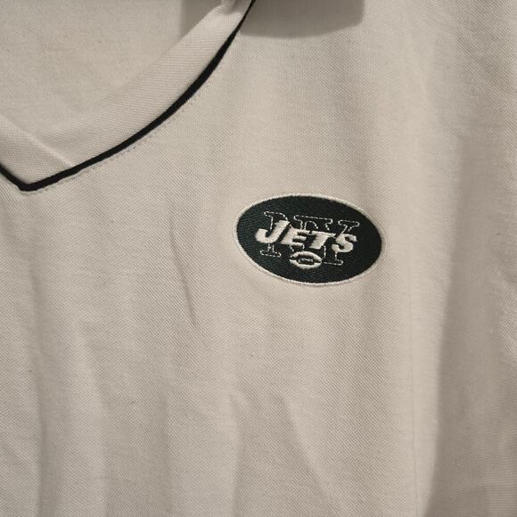 New York Jets Polo Shirt 2X Dunbrooke Moisture Wicking NFL Men’s - Picture 2 of 6